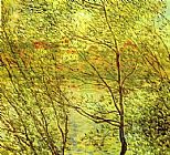 Claude Monet Banks of the Seine painting